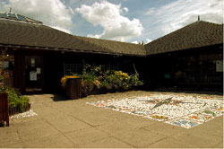 Shipley Park Visitor Centre Courtyard