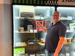 Matthew Bostock and rescued computer
