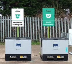coffee pod recycling containers