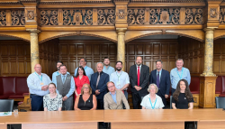 Leader with Derbyshire MPs