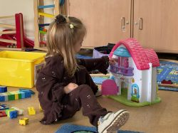 Child at a Family Hub