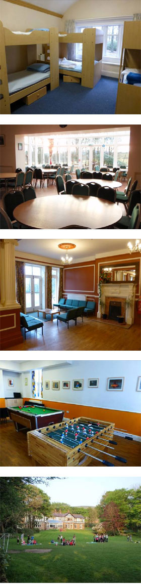 dormitories and meeting rooms at White Hall