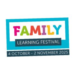 Family learning festival 4 October to 2 November 2025
