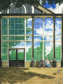 Pavilion Reflection by Mark Langley