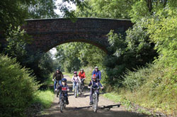 Cyclists on the Phoenix Greenway