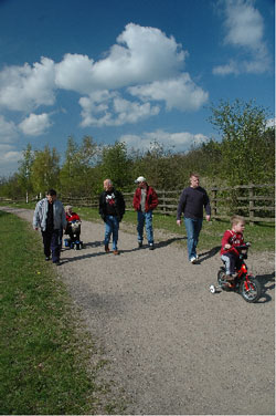 Family group on Cinderhill