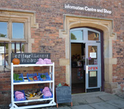 Elvaston Castle information centre and shop