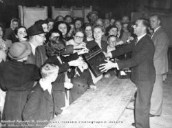 Voting for the Carnival Queen Ashbourne 1950s Donated by D Archer