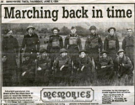 Derbyshire Home Guard 1942 courtesy of the Derbyshire Times