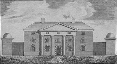 Derby Gaol in the 18th century