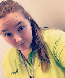 Care worker Jess